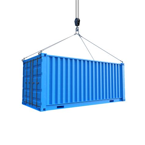 Blue Cargo Container Png