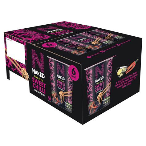 Naked Thai Style Sweet Chilli Egg Noodles X G G Noodles Iceland Foods