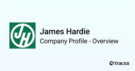 james hardie  company profile funding competitors tracxn
