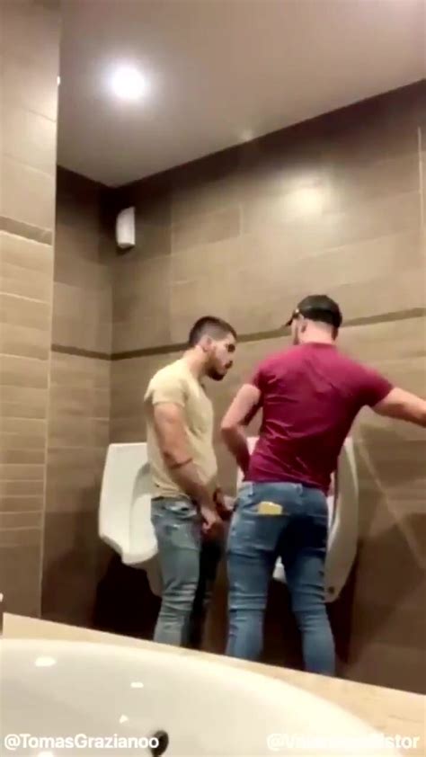 Hot Latino Guys Taking Risks In A Restroom ThisVid