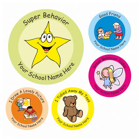 Encourage Good Behavior Stickers | For Teachers