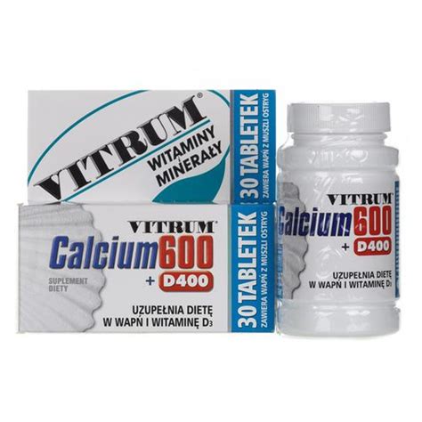 1. Vitrum Calcium 600 + D400 - Opinie - Cena - Zamienniki - Ulotka ...