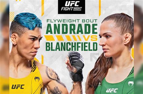 Ufc Vegas 69 ‘andrade Vs Blanchfield Live Results And Highlights