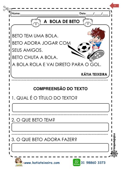 Texto Leitura E Interpretação 3 Ano BRAINCP