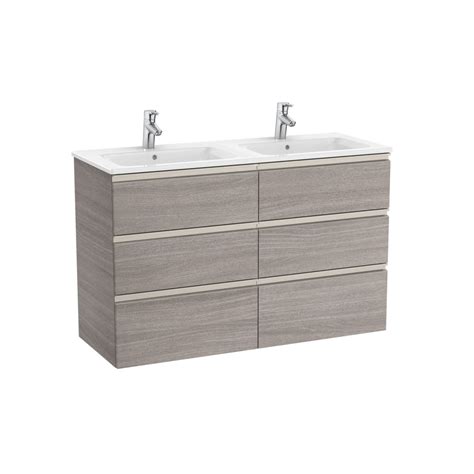 851493402 Roca The Gap Wall Hung Vanity Unit Bathroom Planet