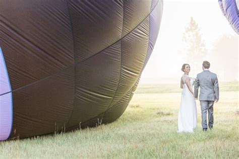 Hot Air Balloon Elopement POPSUGAR Love Sex