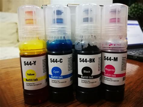 Set Tinta Epson T Ecotank Alternativas Mega Teh