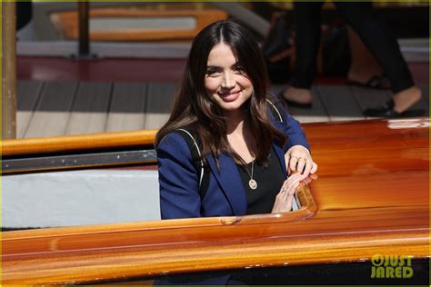 Blonde Co Stars Ana De Armas Adrien Brody Greet Fans As They Arrive At Venice Film Festival