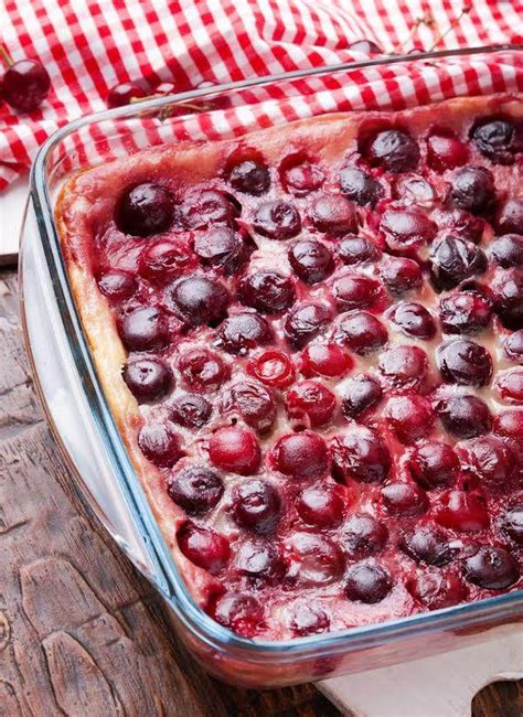 Cherry Clafoutis Recipe Just A Pinch Recipes