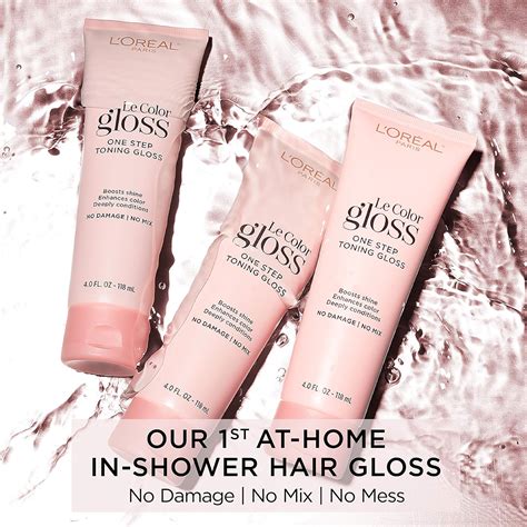 Buy L Oreal Paris Le Color One Step Hair Toning Gloss Cool Blonde Ounce Online At Lowest