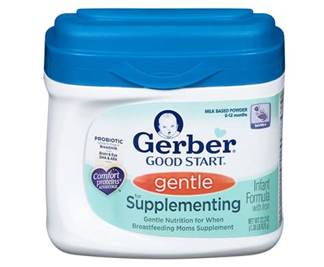 Gerber® Good Start® Gentle for Supplementing Formula - Free Samples ...