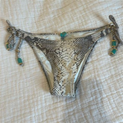 Vix Swim Vix Snakeskin Bikini Bottom Poshmark