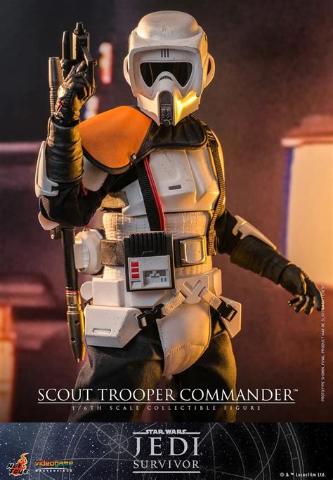 Star Wars Jedi Survivor Scout Trooper Commander Deploys At Hot Toys