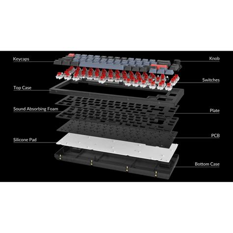 Gaming Keychron V Qmk Carbon Black Rgb Led Hot