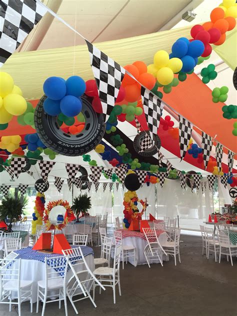 Decoración Fiesta Hot Wheels con Encanto by Marita Fiestas Infantiles para niño Pinterest