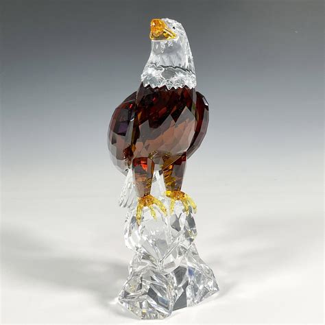 At Auction Swarovski Crystal Sculpture Bald Eagle