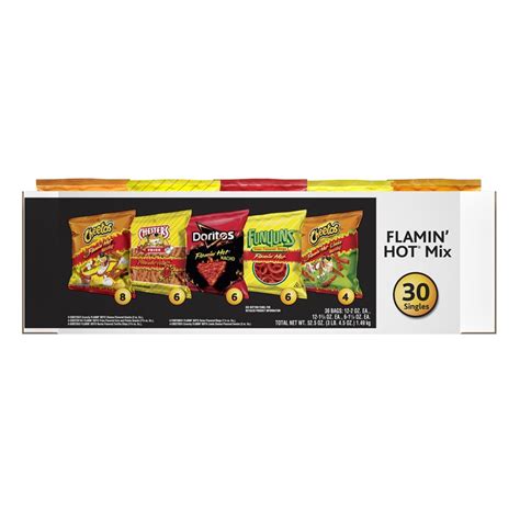 Frito Lay Flamin Hot Variety Pack Chips Ct Shipt