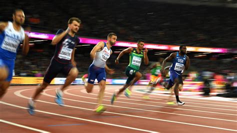 Athlétisme Mondiaux 200m Lemaitre rate la finale dun rien Van