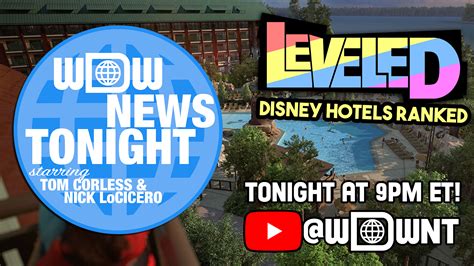 Tonight On Wdw News Tonight Ranking Disney World S Hotels