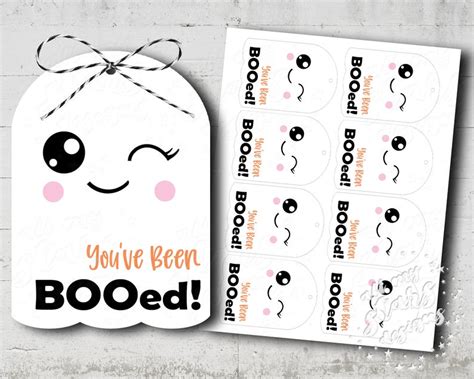 Boo Bag Tags Printable Printable Word Searches