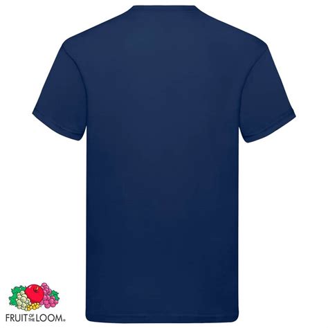 Fruit Of The Loom Original T Shirts 5 Pcs Navy Xl Cotton