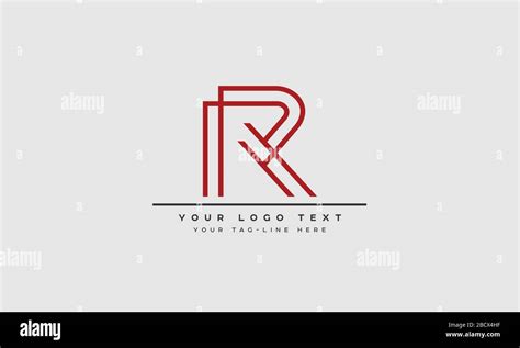 Abstract Letter R Rr Logo Design Stock Vector Image And Art Alamy