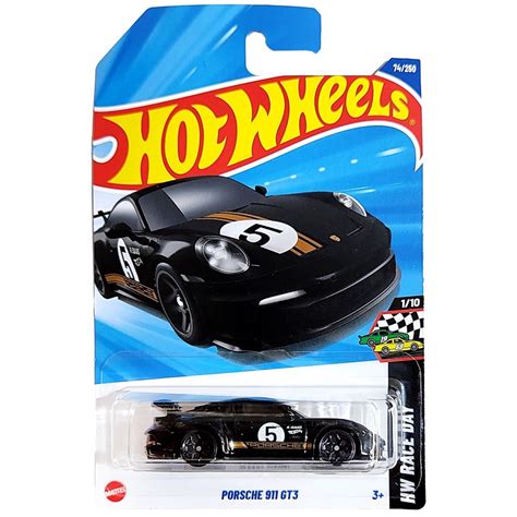 Hot Wheels Básico Mattel HW Race Day Porsche 911 GT3 Lote C 2025