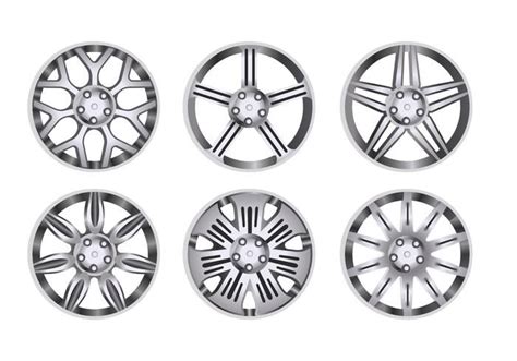 Download Car Alloy Wheel Set For Free