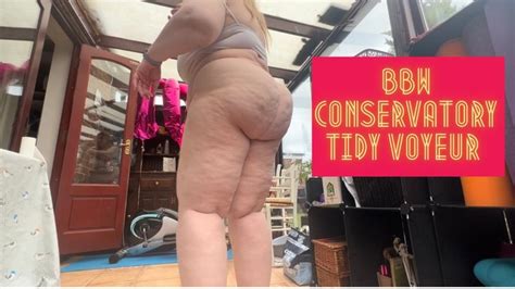 BBW Conservatory Tidy Voyeur 720p Jackie Synn Clips4sale