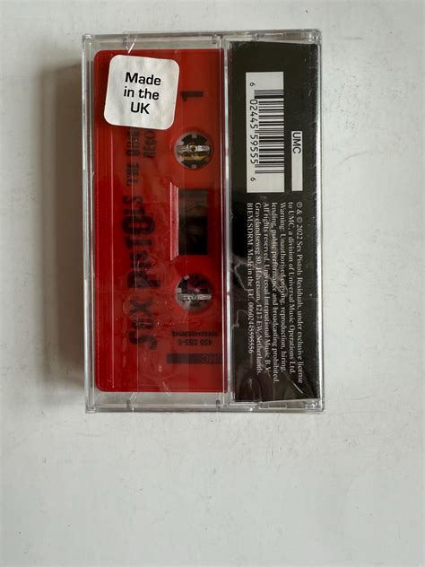 Sex Pistols The Original Recordings Sealed New Crack In Cover Cassette Tape Etsy