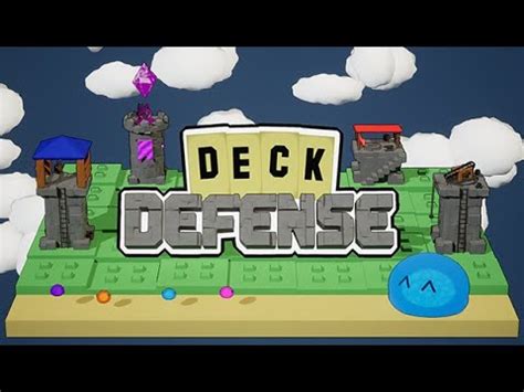 Demo Deck Defense Roguelike Deckbuilder Tower Defense Gameplay