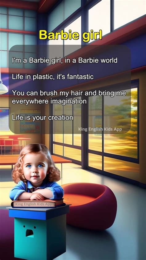 King English Kids: bài hát Barbie Girl #kingenglishkids # ...