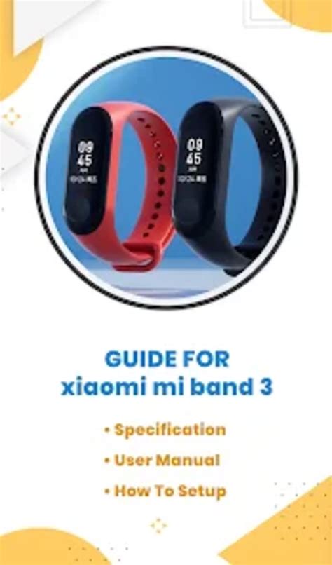 xiaomi mi band 3 instruction for Android - Download