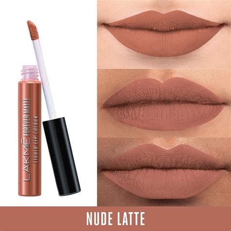 Lakme Nude Latte Forever Matte Liquid Lip Color At Rs 295 Piece Matte Lipstick In Meerut ID