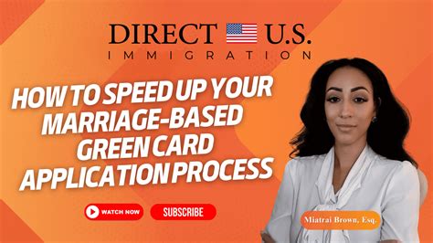 Speed Up Your Marriage Based Green Card Application Process