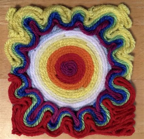 Kathys Angelnik Designs And Art Project Ideas Mexican Sun Huichol Yarn