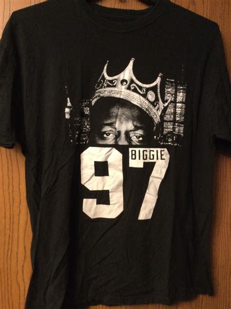 Notorious Big Biggie Black Shirt Xl Gem