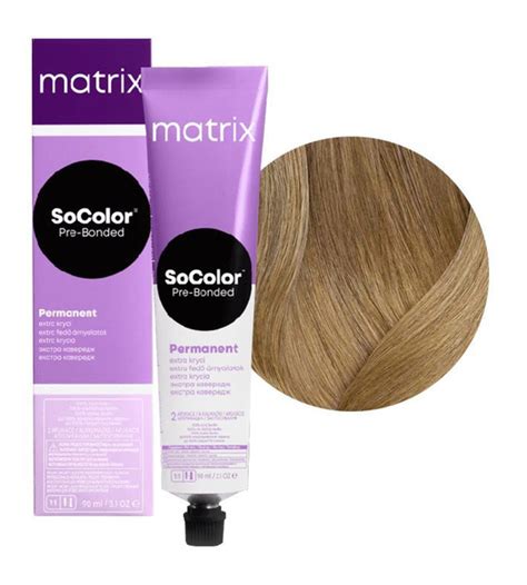 Краска для волос Matrix SoColor Pre-Bonded 509NA очень светлый блондин ...