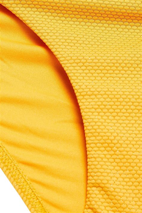 Seafolly Stardust Metallic Stretch Piqu Low Rise Bikini Briefs The Outnet