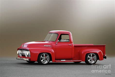 1954 Ford F100 Stepside Pickup Photograph By Dave Koontz Pixels