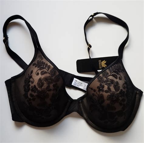 Wacoal Intimates Sleepwear Wacoal Bra Size C Black And Nude Lace Sexy New With Tags