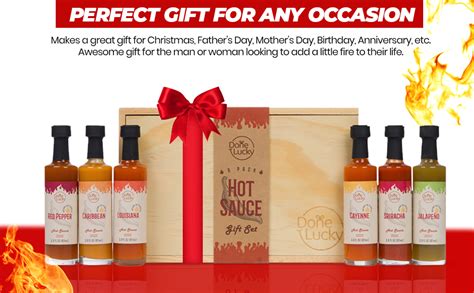 Amazon Hot Sauce Gift Set Pack Hot Sauce Variety Pack In Premium Wooden Box Great