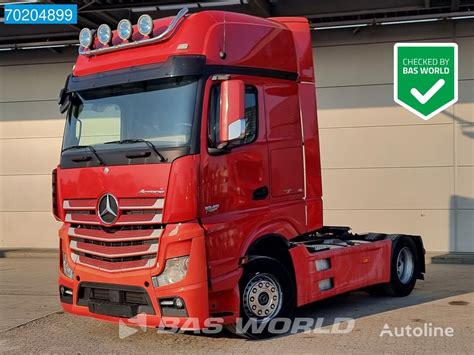 Mercedes Benz Actros 1845 4X2 2x Tanks Euro 6 Truck Tractor For Sale