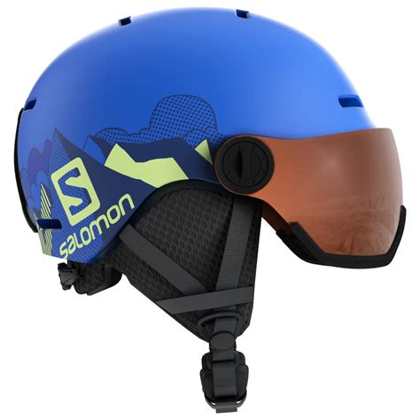 Salomon Grom Visor Ski Helmet Kids Buy Online Bergfreundeeu