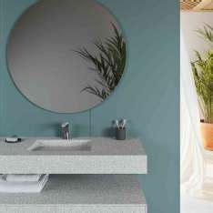 Riluxa CORIAN COLOUR Sagitta Corian Colour Wall Mounted Washbasin