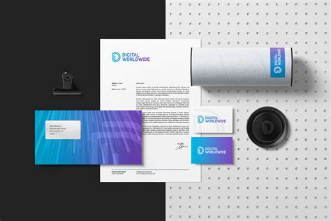 DIGITAL WORLDWIDE Brand Design on Behance