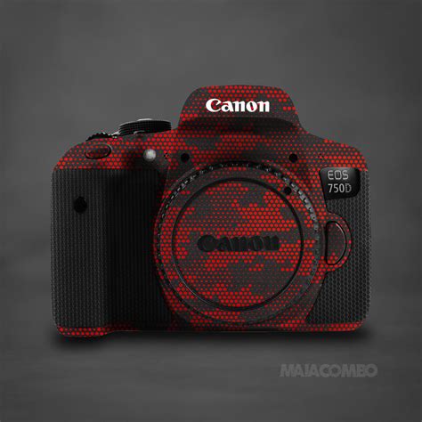 Canon 750d Camera Skin Wrap Maiacombo