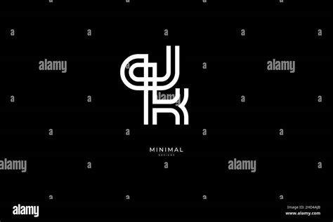 alphabet letter icon logo dk stock vector image art alamy