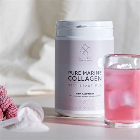 Køb Plent Marine Collagen Raspberry 300 g Mecindo