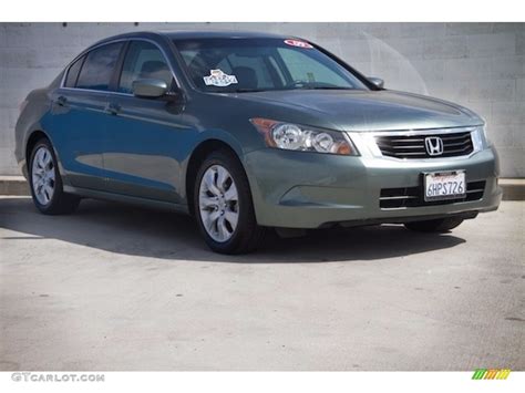 2009 Mystic Green Metallic Honda Accord Ex L Sedan 115992248